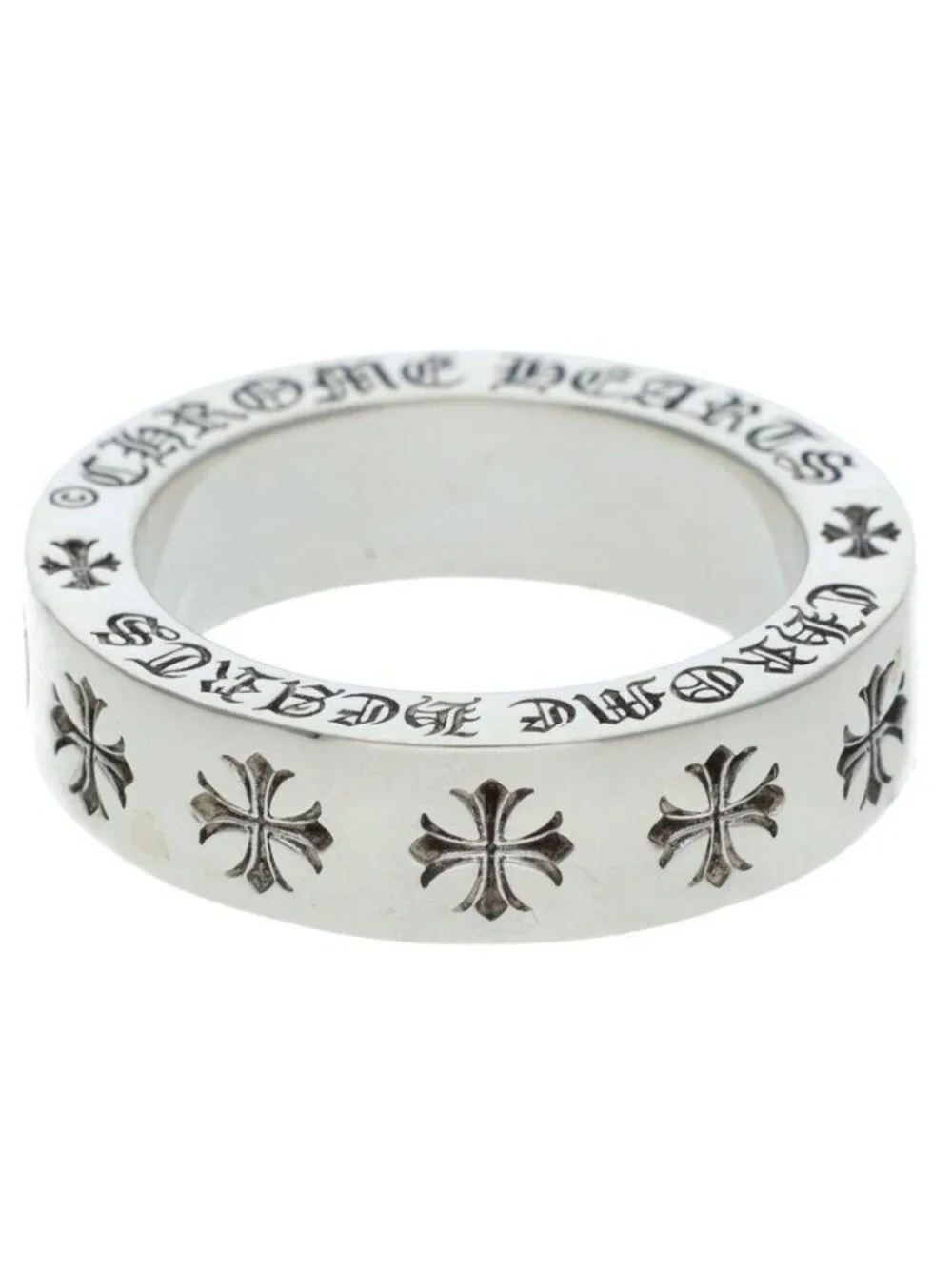 Chrome Hearts Spacer Forever Silver Ring